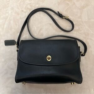 Rare Vintage Coach Metropolis Flap Bag 9022
